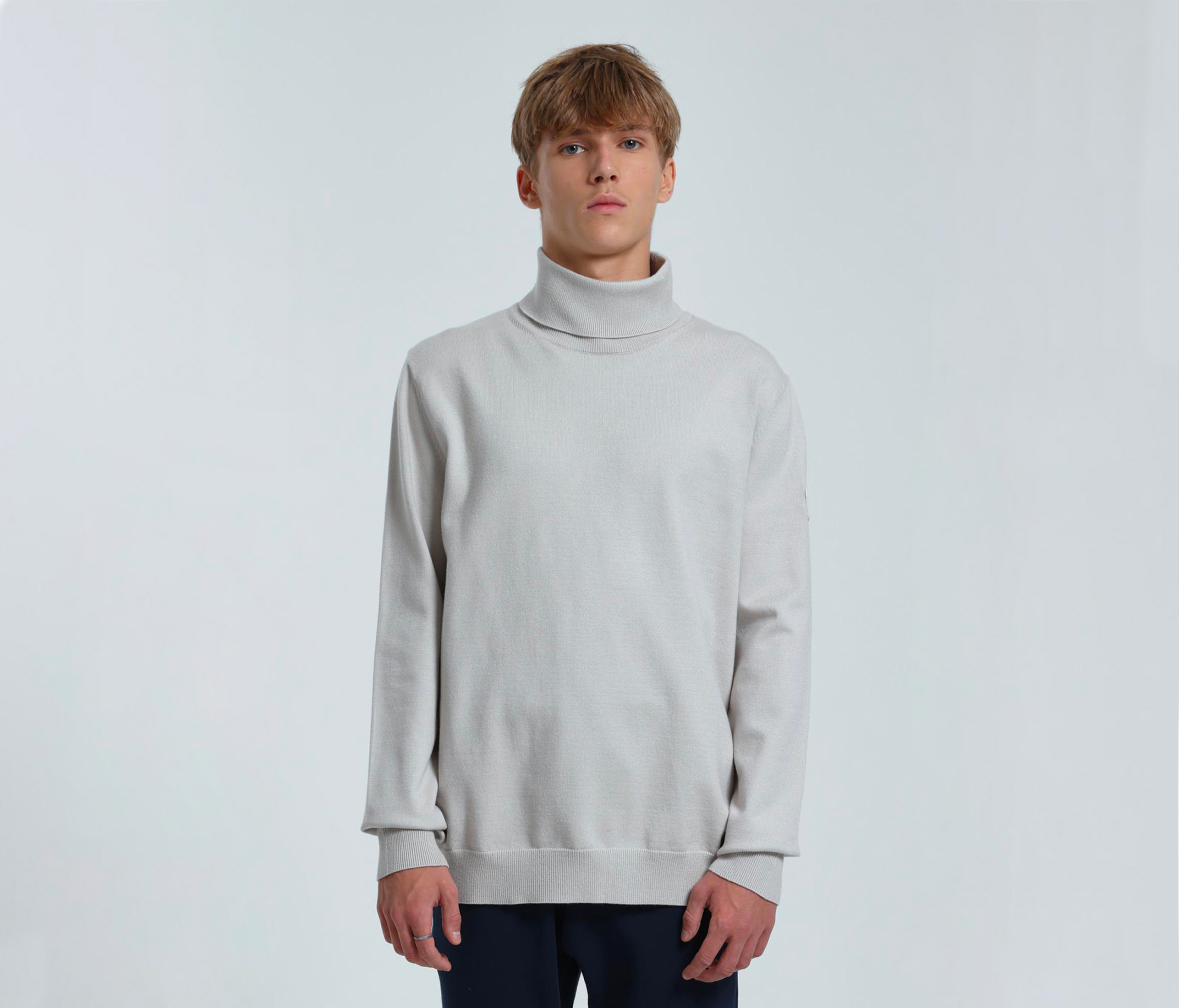 Elliot turtleneck sweater Grey