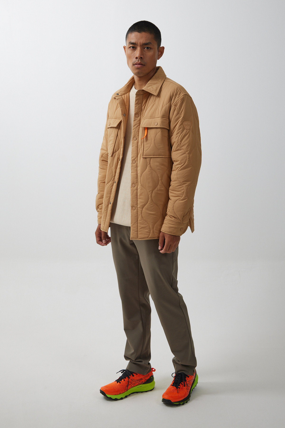 Raoul quilted jacket Camel