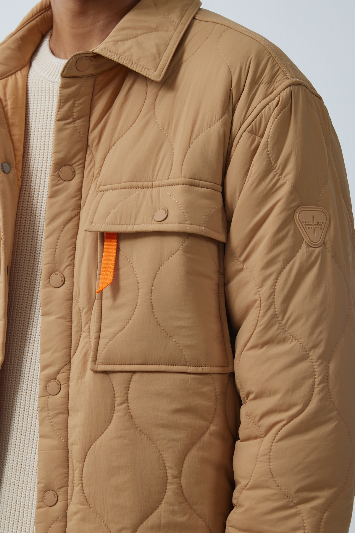 Raoul quilted jacket Camel