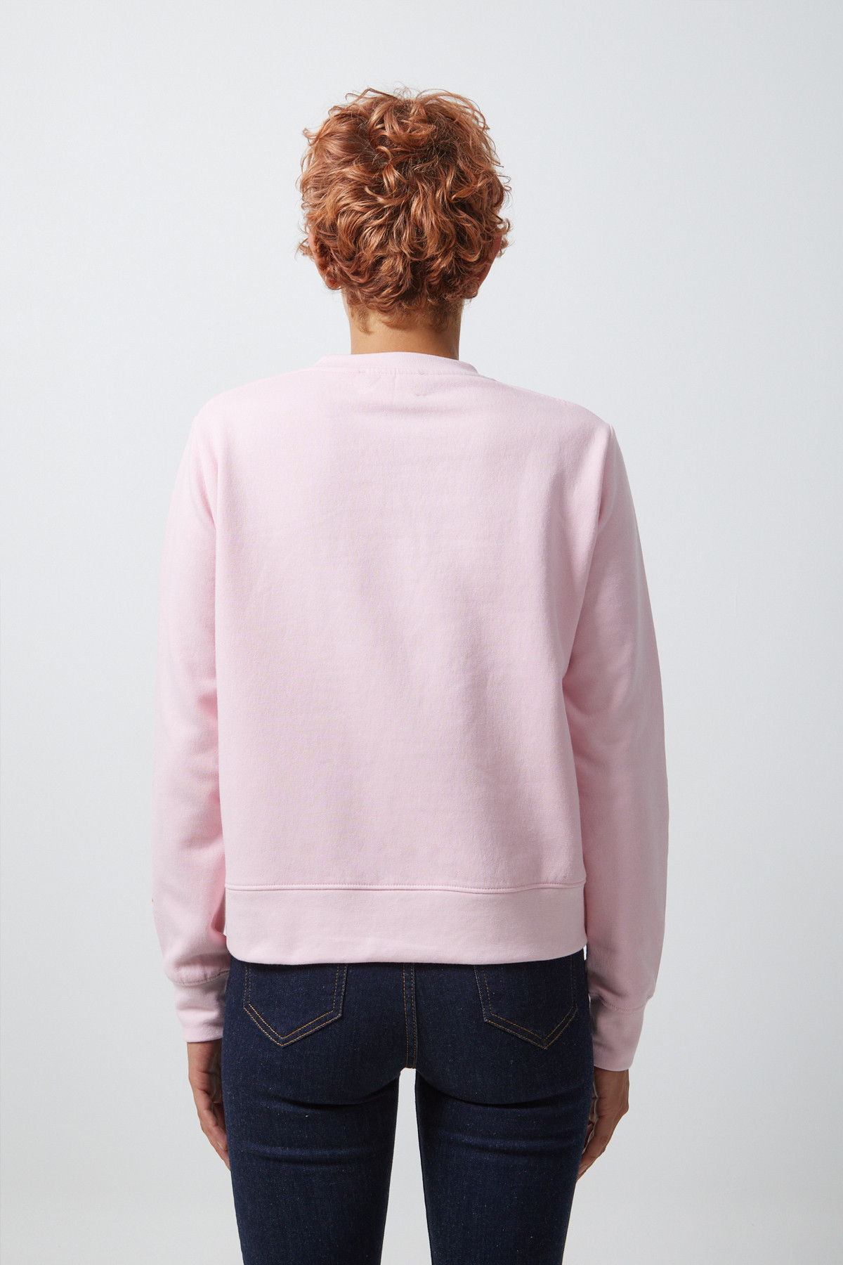 Ella round neck sweater Pink