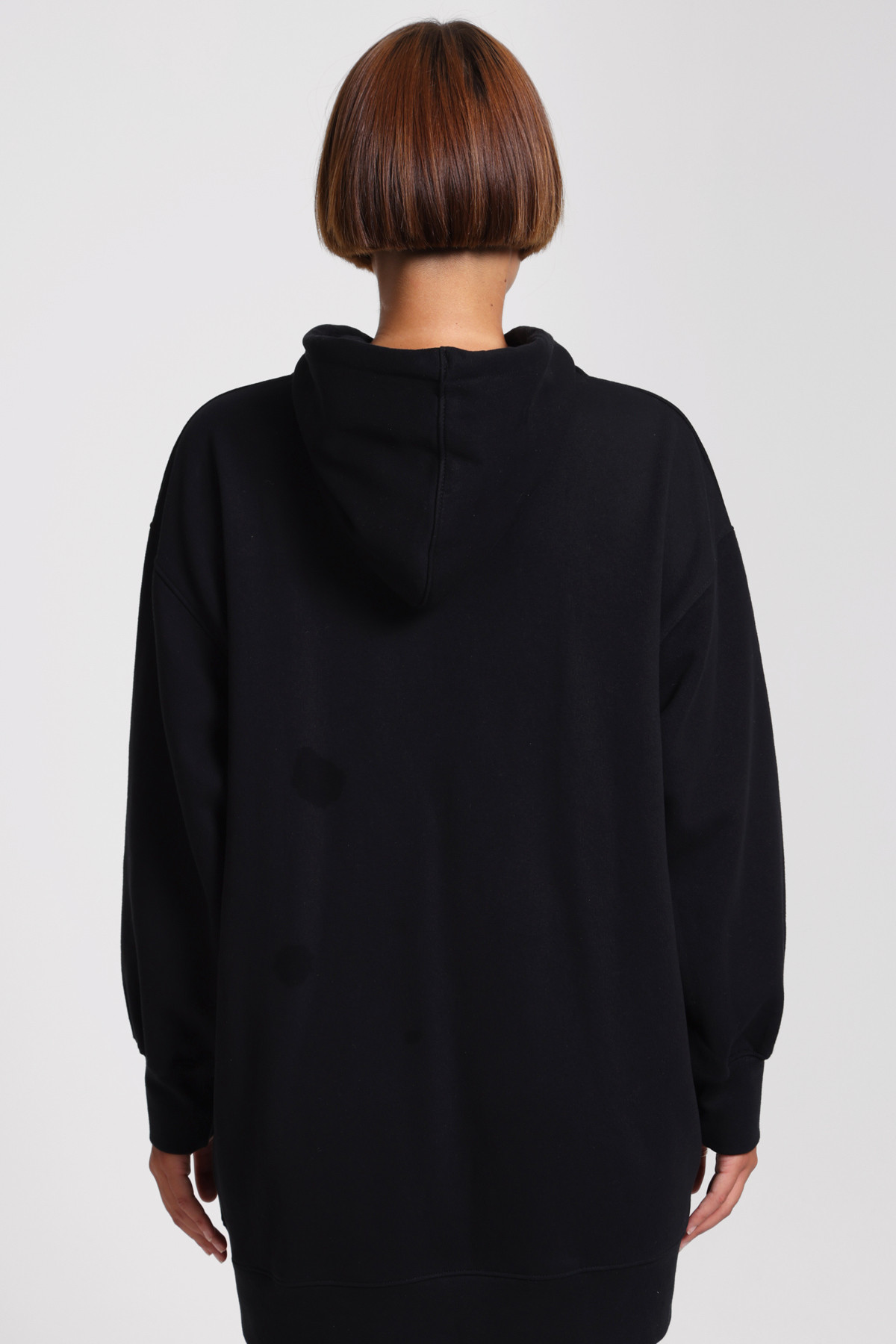 Safia hoodie dress Black
