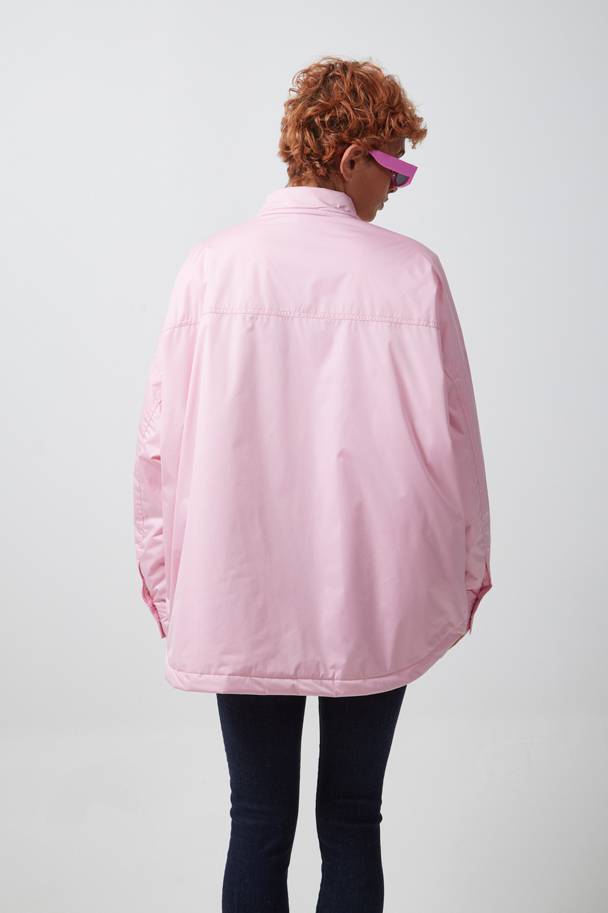 Rachel shirt jacket Pink