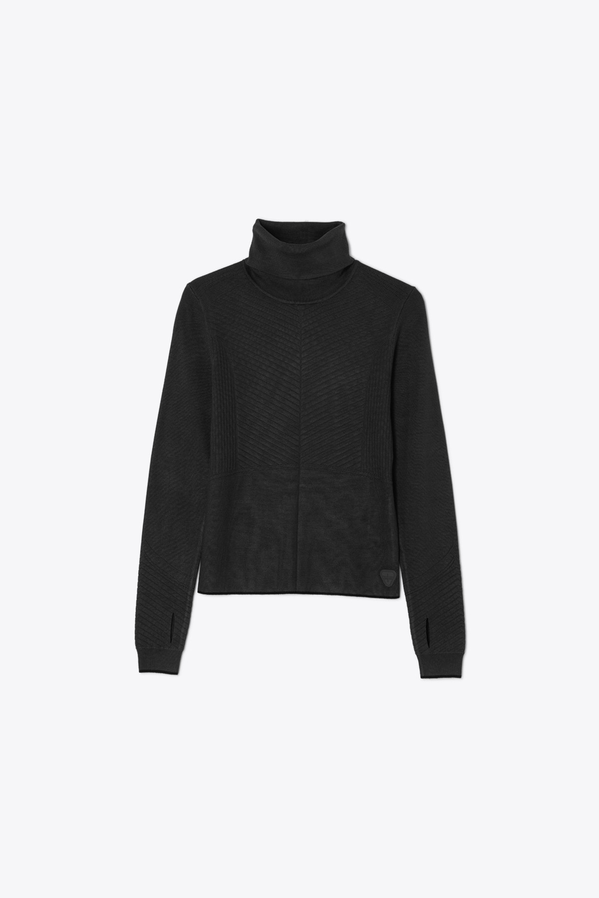 Lina turtleneck sweater Black