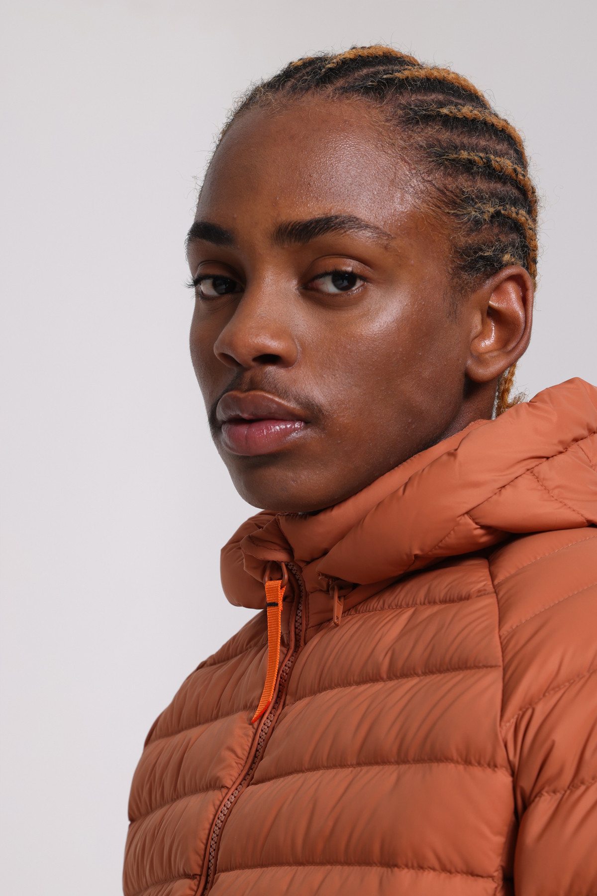 Jacques ultralight down jacket Rust