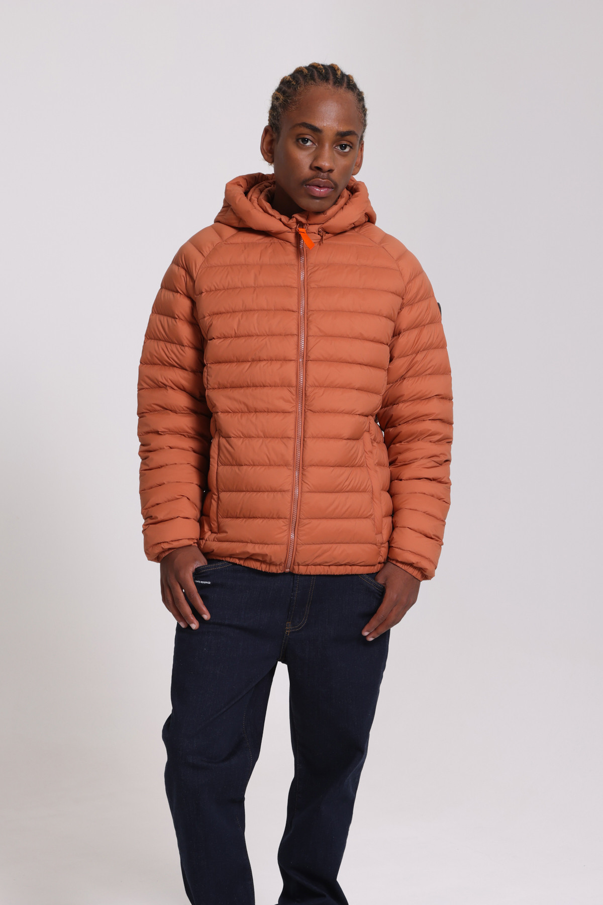 Jacques ultralight down jacket Rust