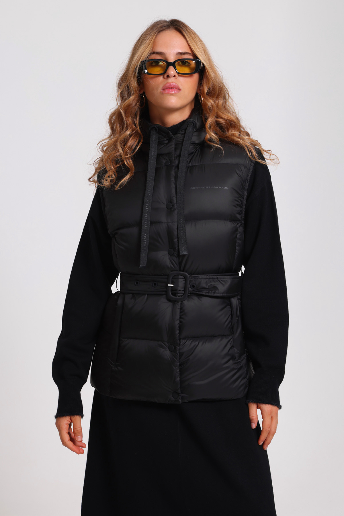 Sleeveless down jacket Cesaria Black