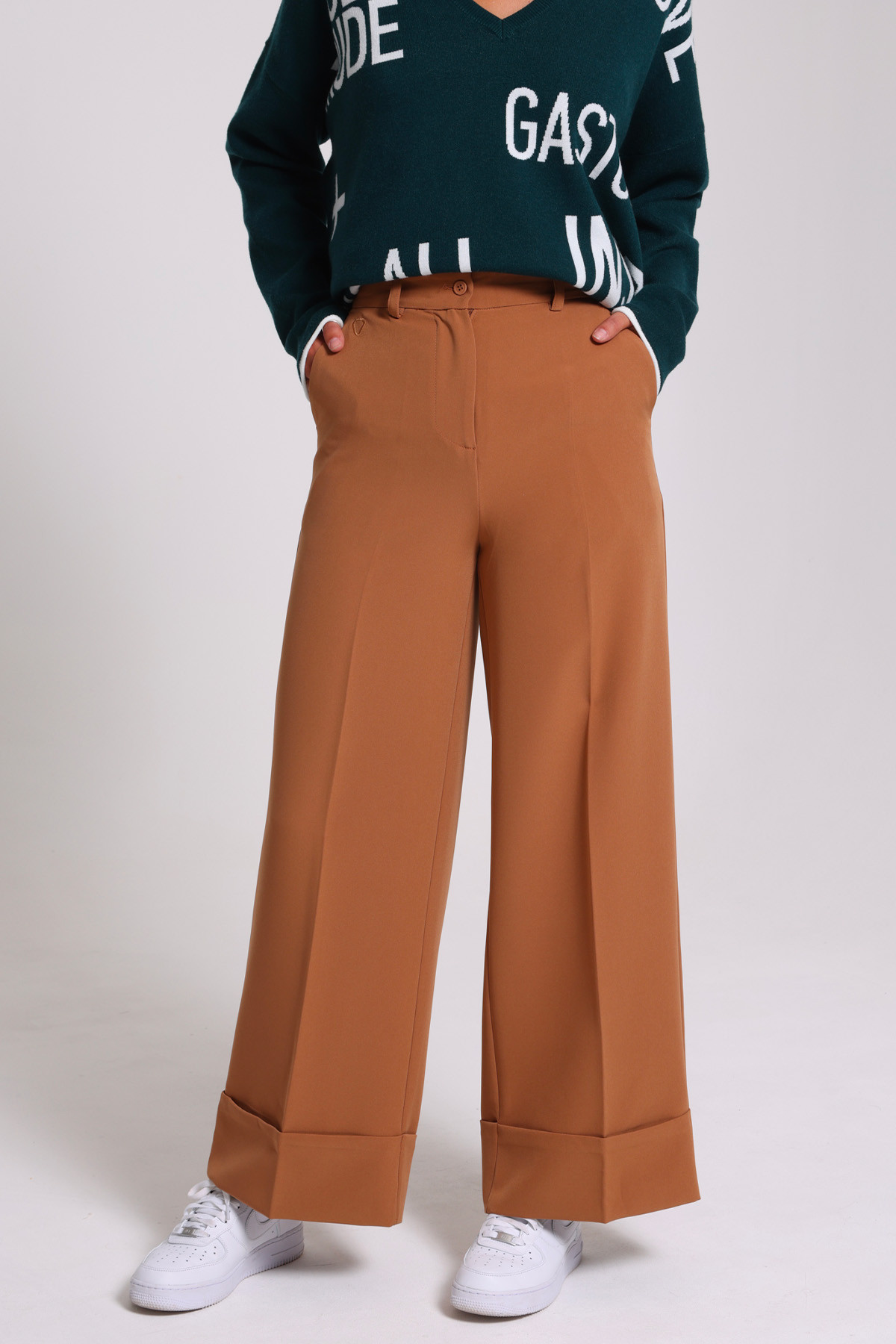 Tailored pants Marge Camel