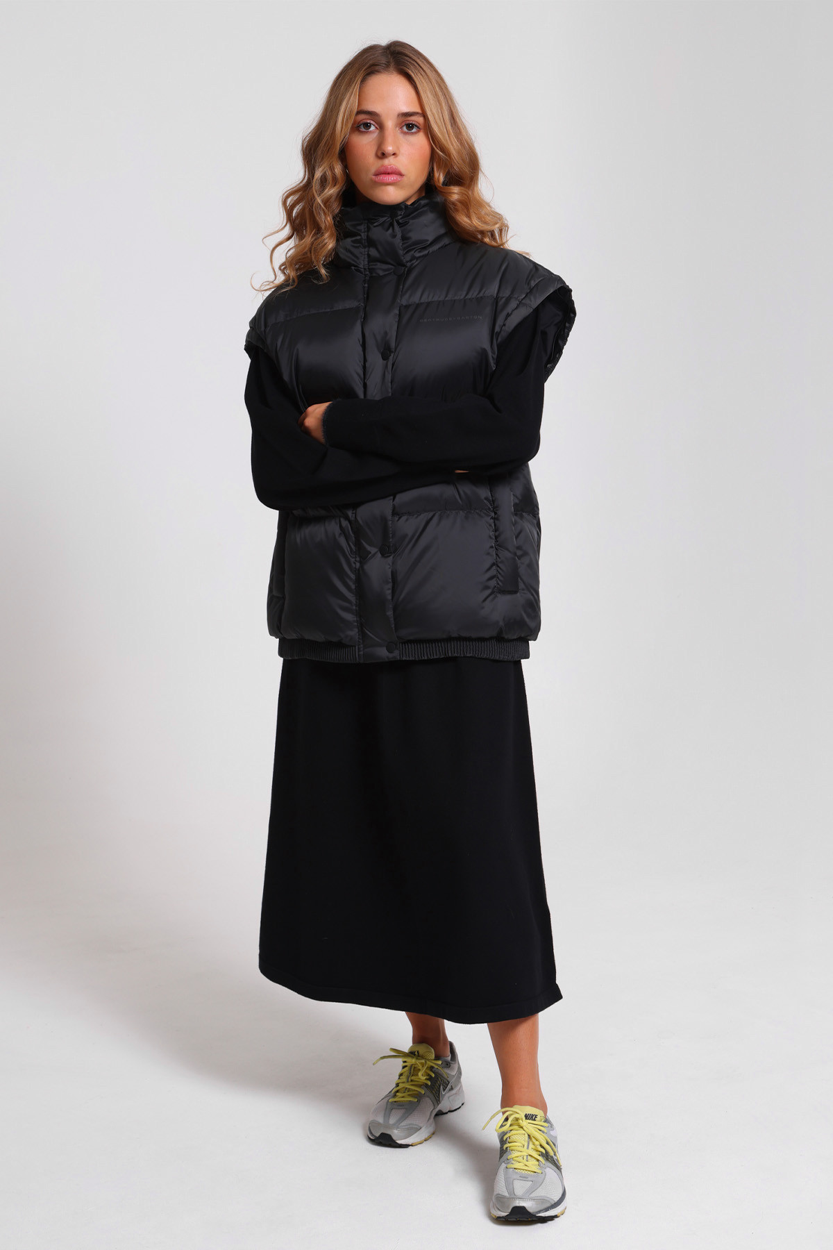 Oversized down jacket Matia Black