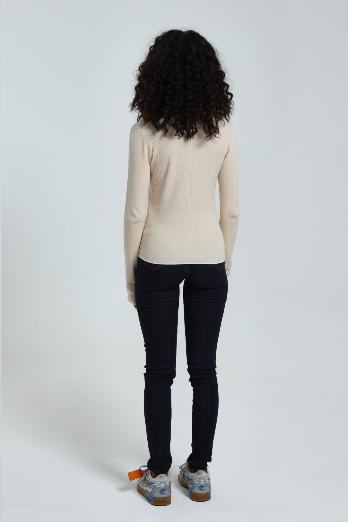 Lina turtleneck sweater Vanilla