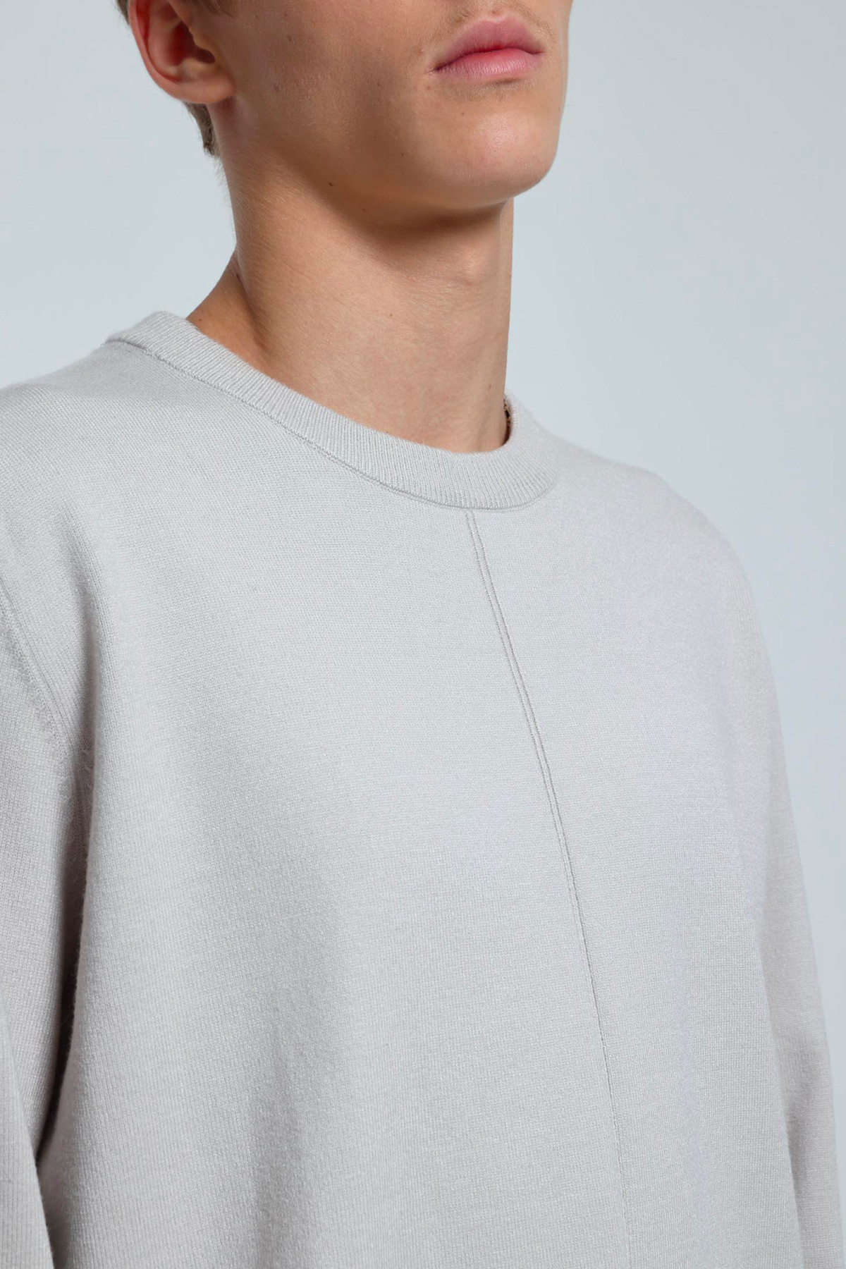 Alois round neck sweater Grey