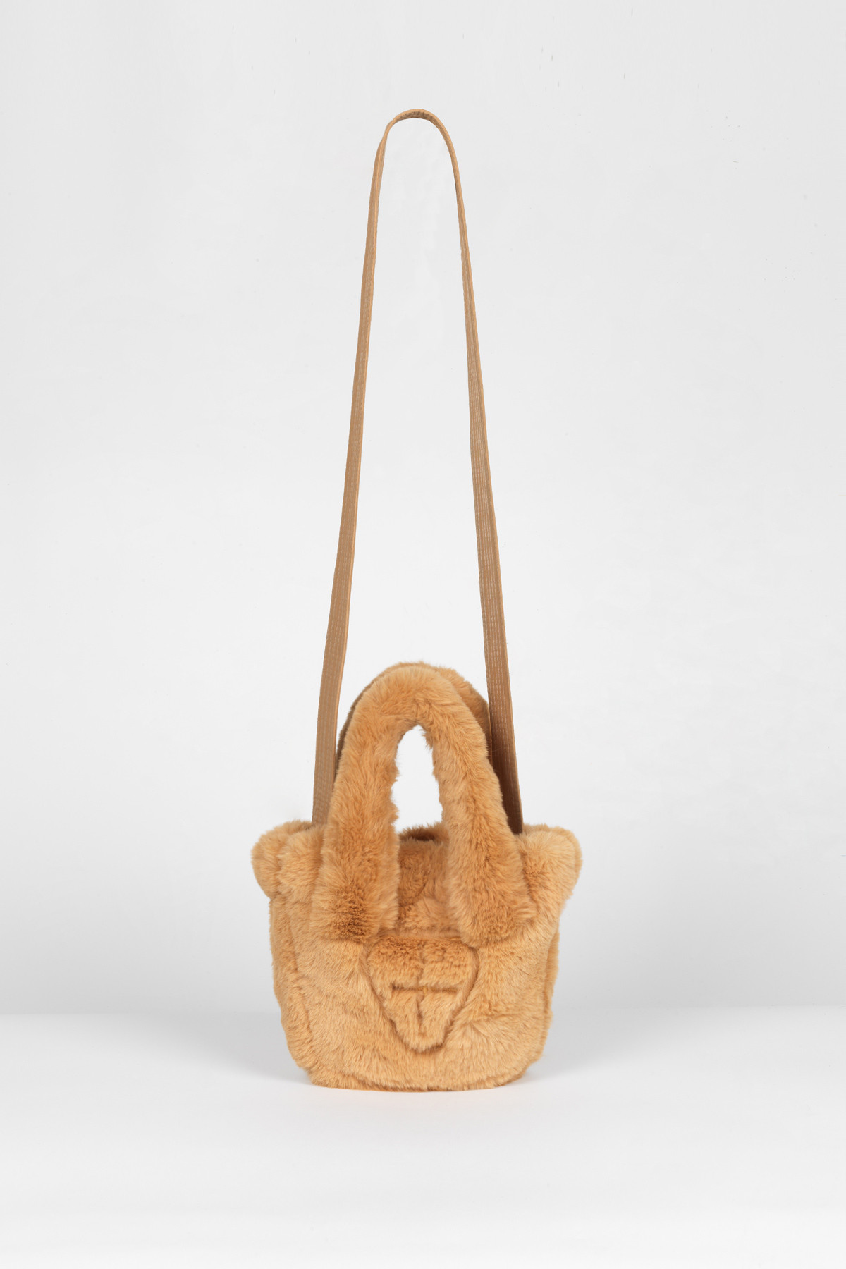 Reversible mini-bag Lucinette Camel