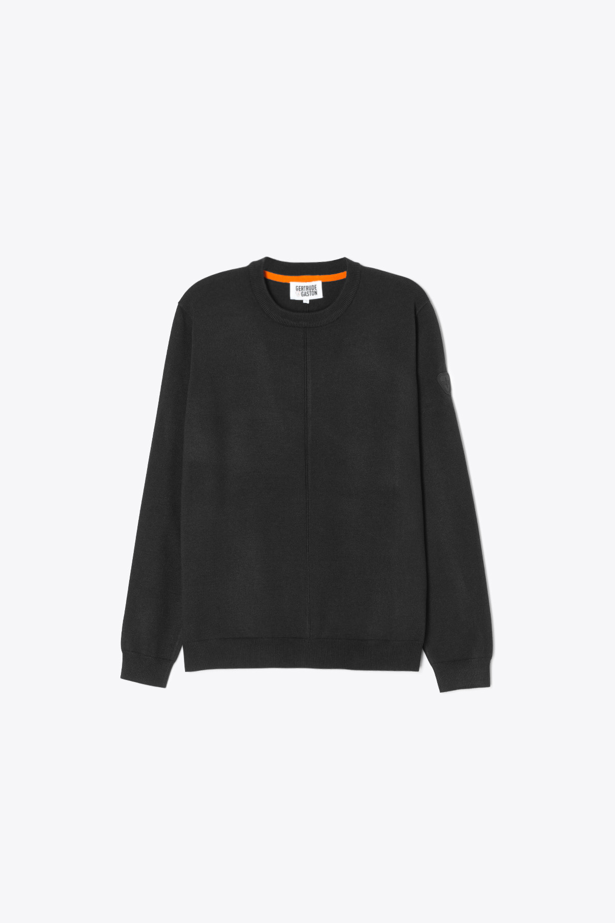 Alois round neck sweater Black