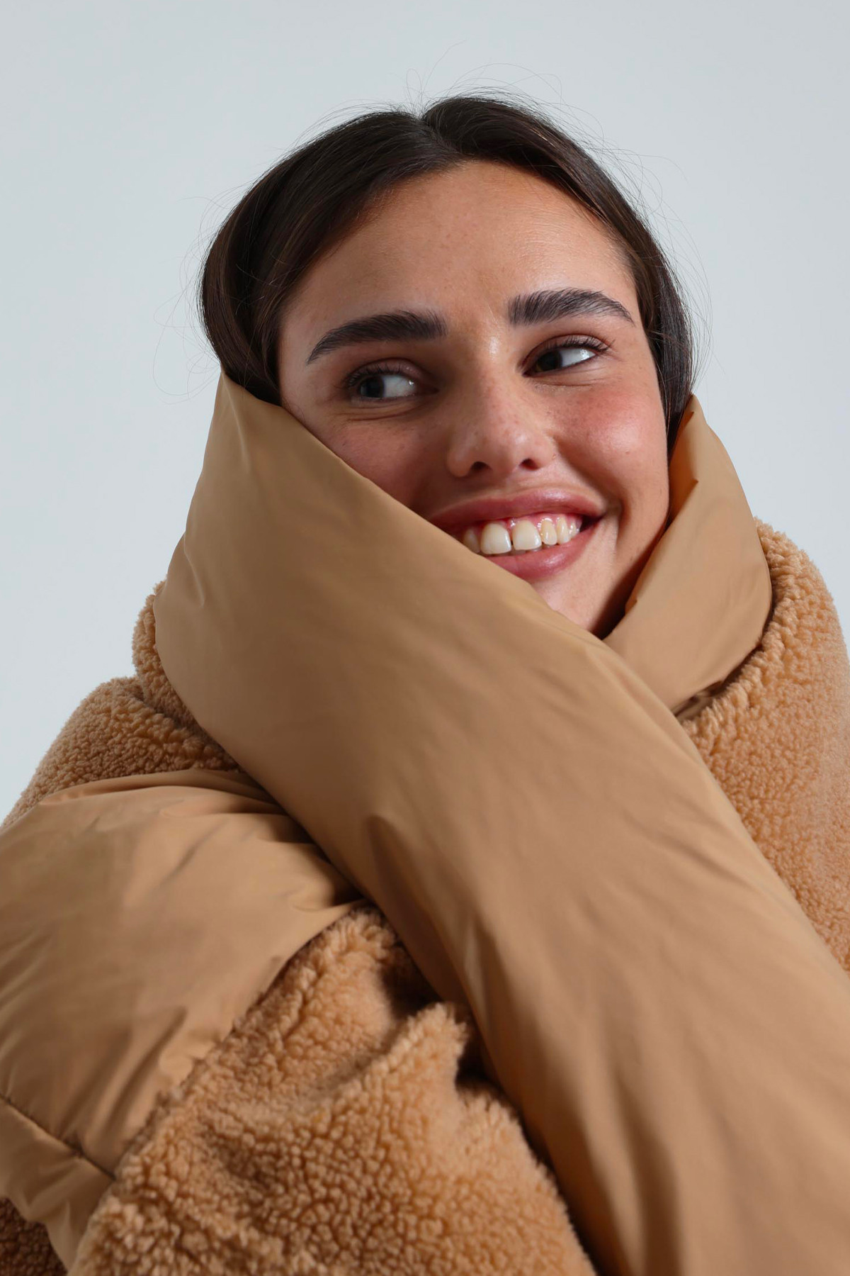 Felice reversible scarf Camel