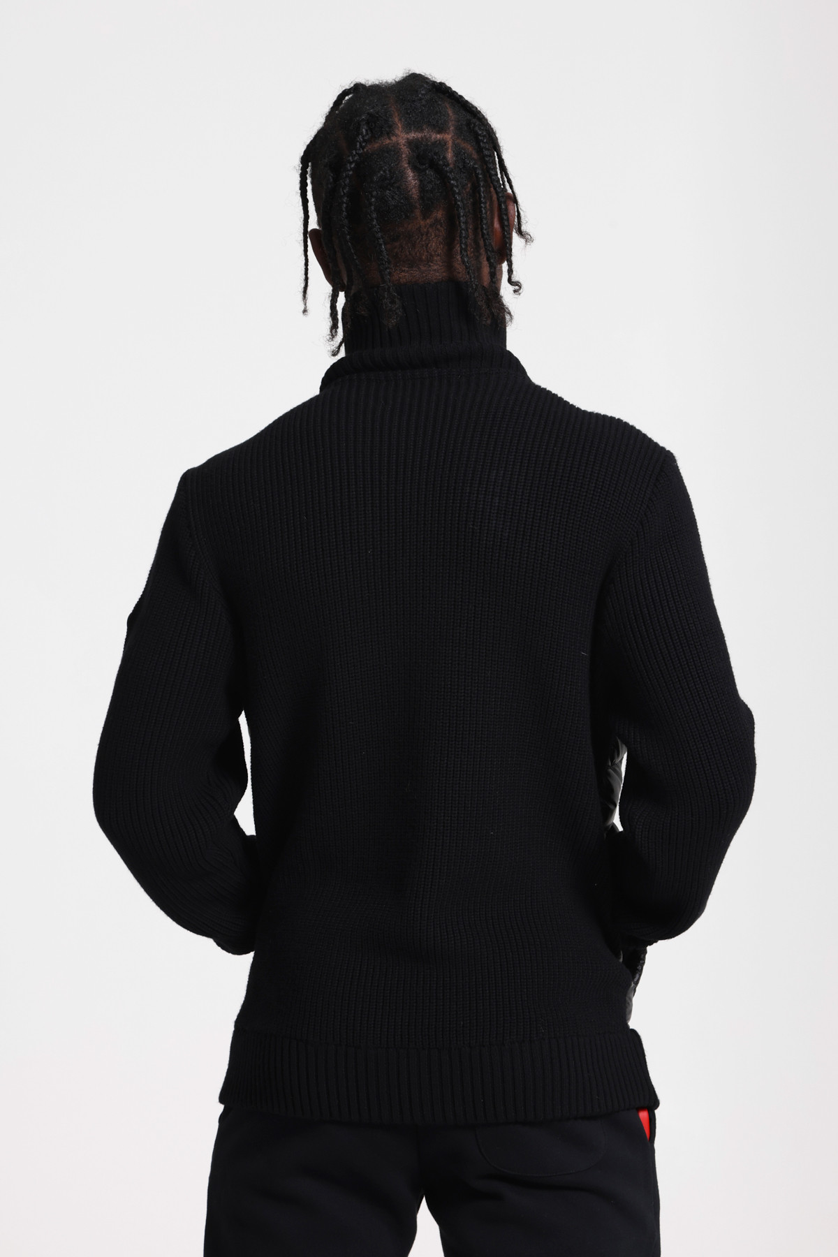 Laurent zipped vest Black