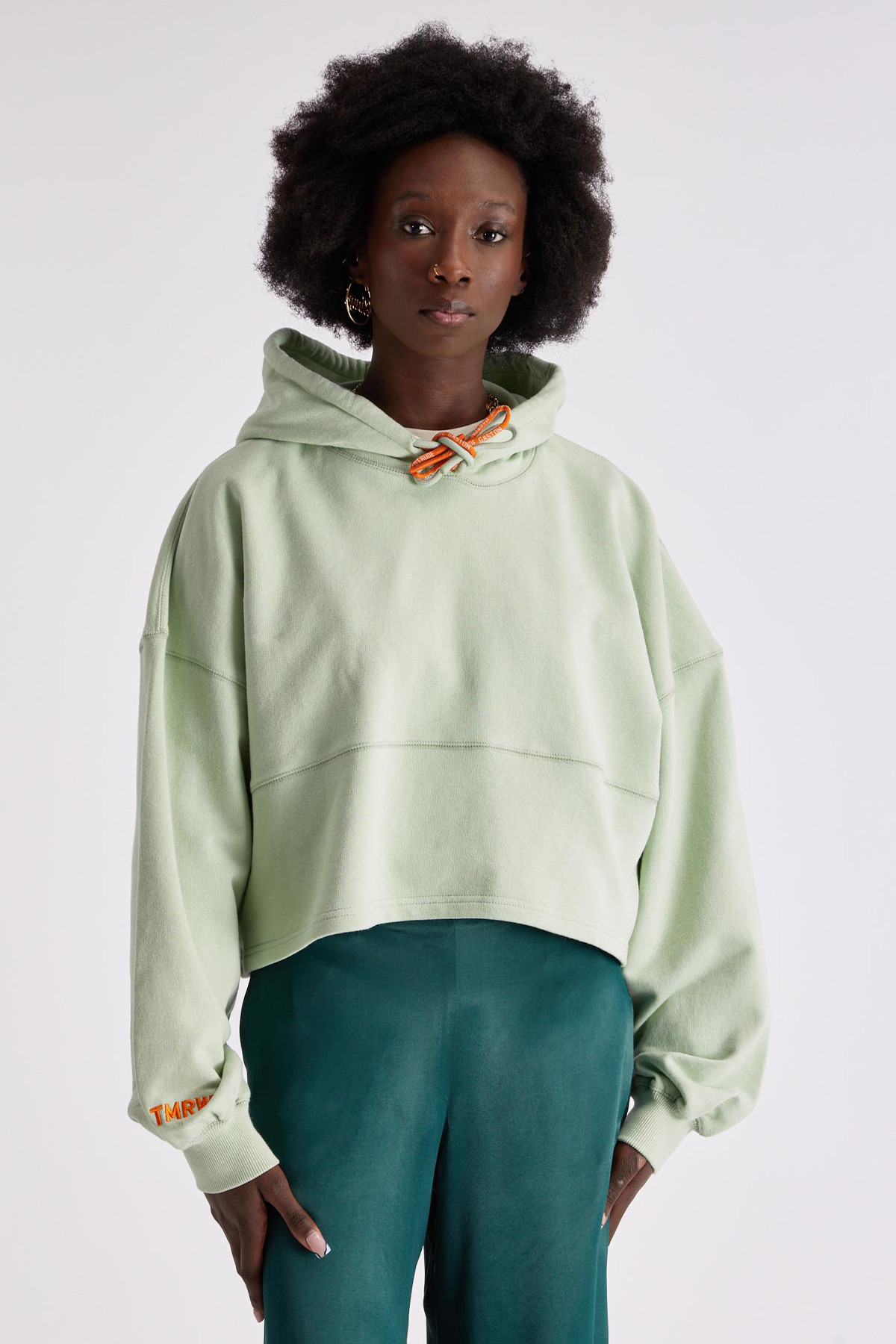 Aline cropped hoodie Amande
