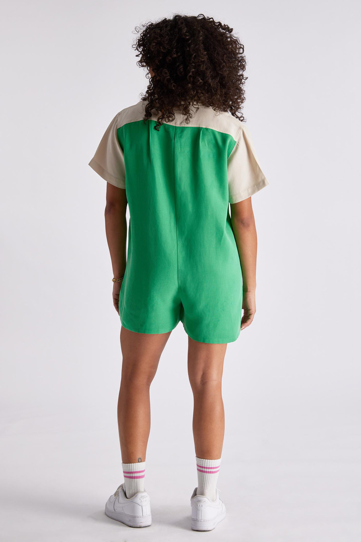 Jada jumpsuit shorts Green
