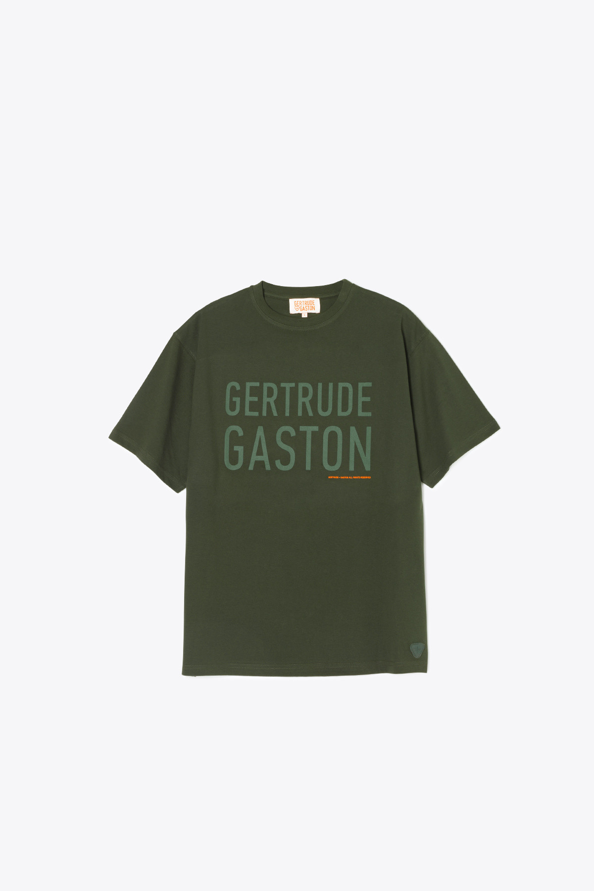 T-shirt col rond homme LEOPOLD kaki, GertrudeGaston