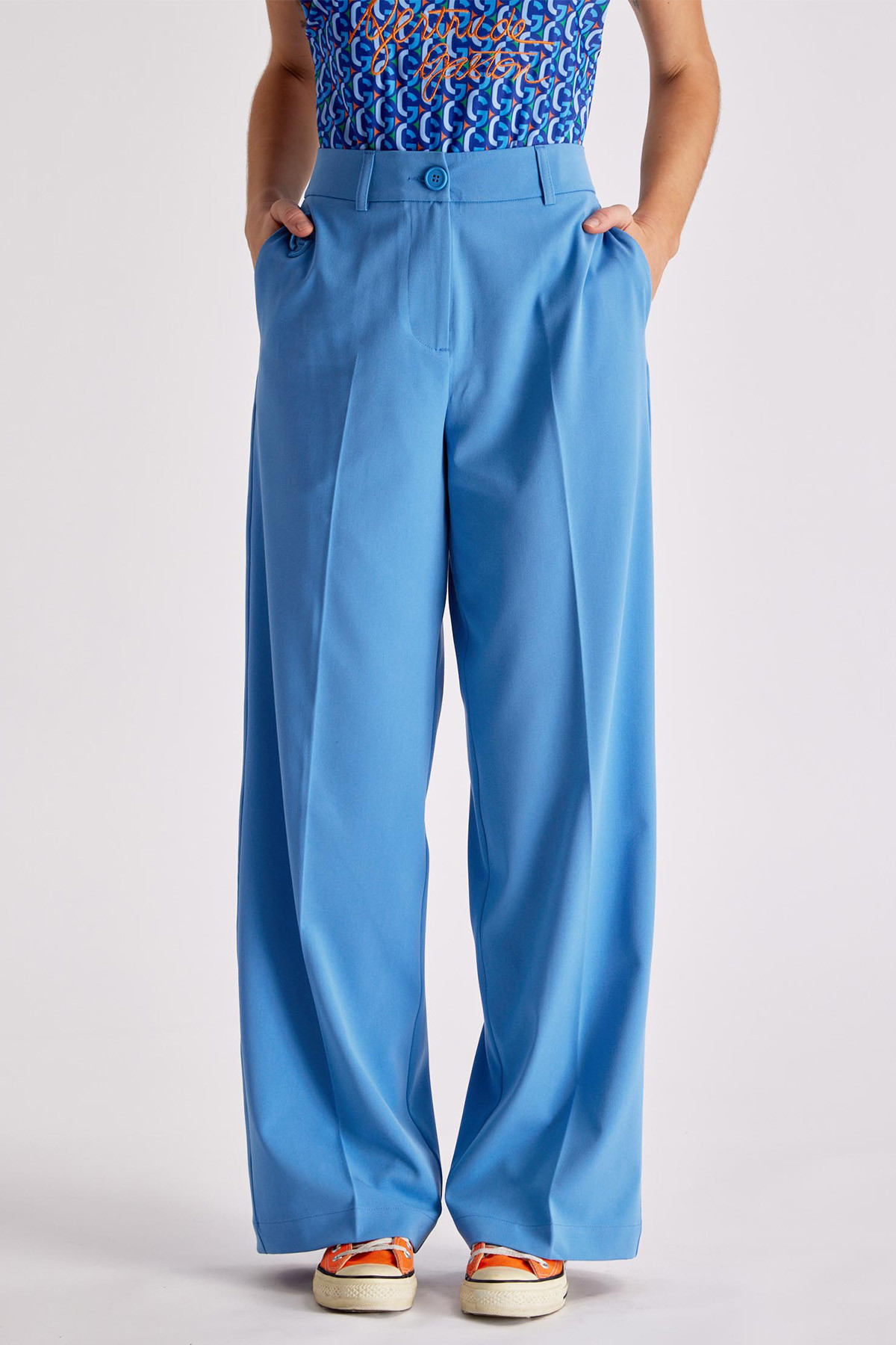 Tailored pants Fara Blue