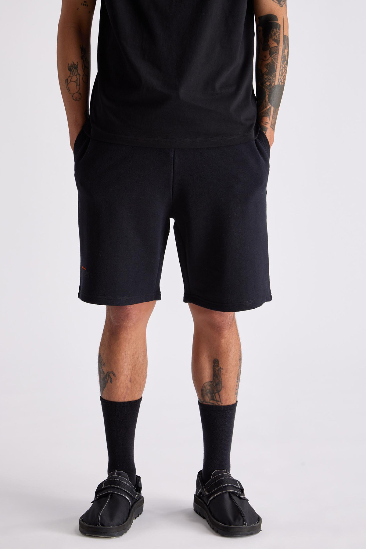 Fleece shorts Yann Black