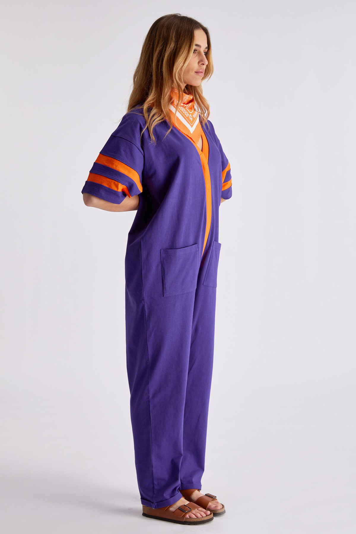Nora Purple Jumpsuit