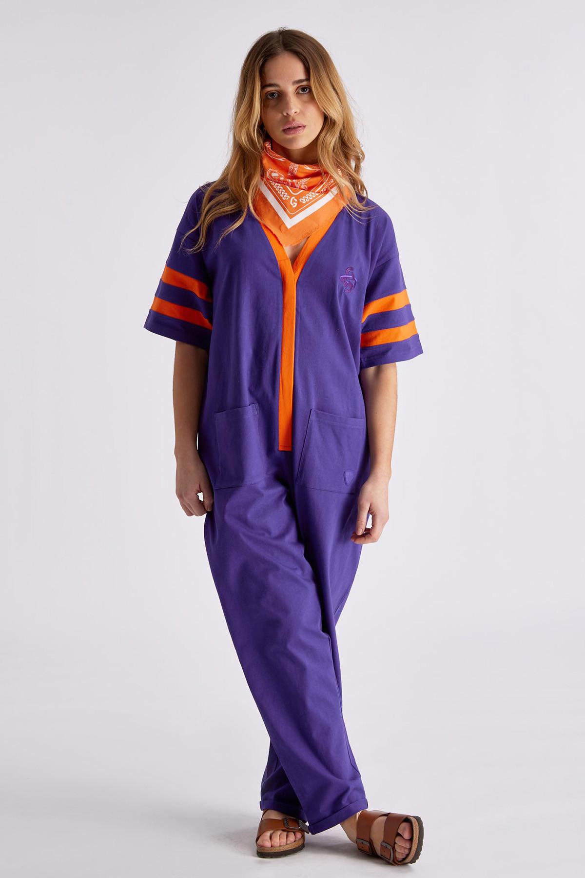 Nora Purple Jumpsuit