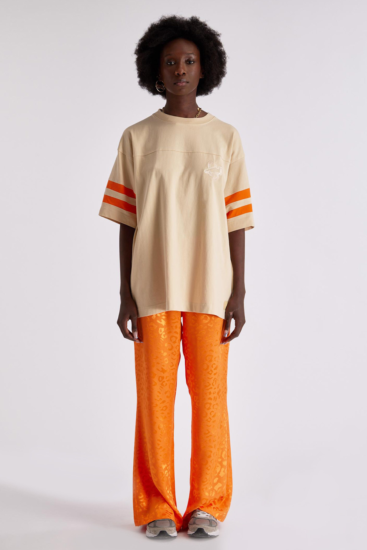 Pantalon Flare Marion Orange