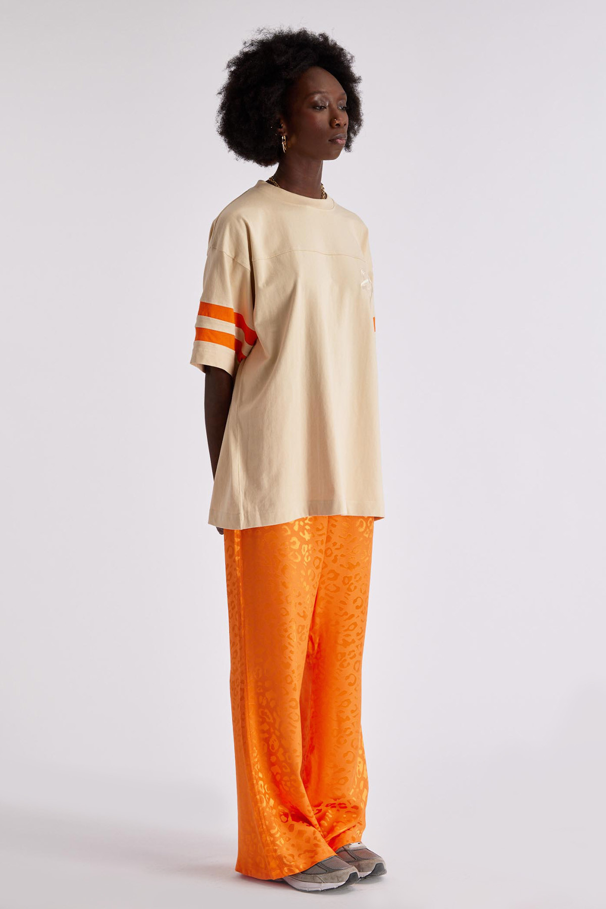 Pantalon Flare Marion Orange