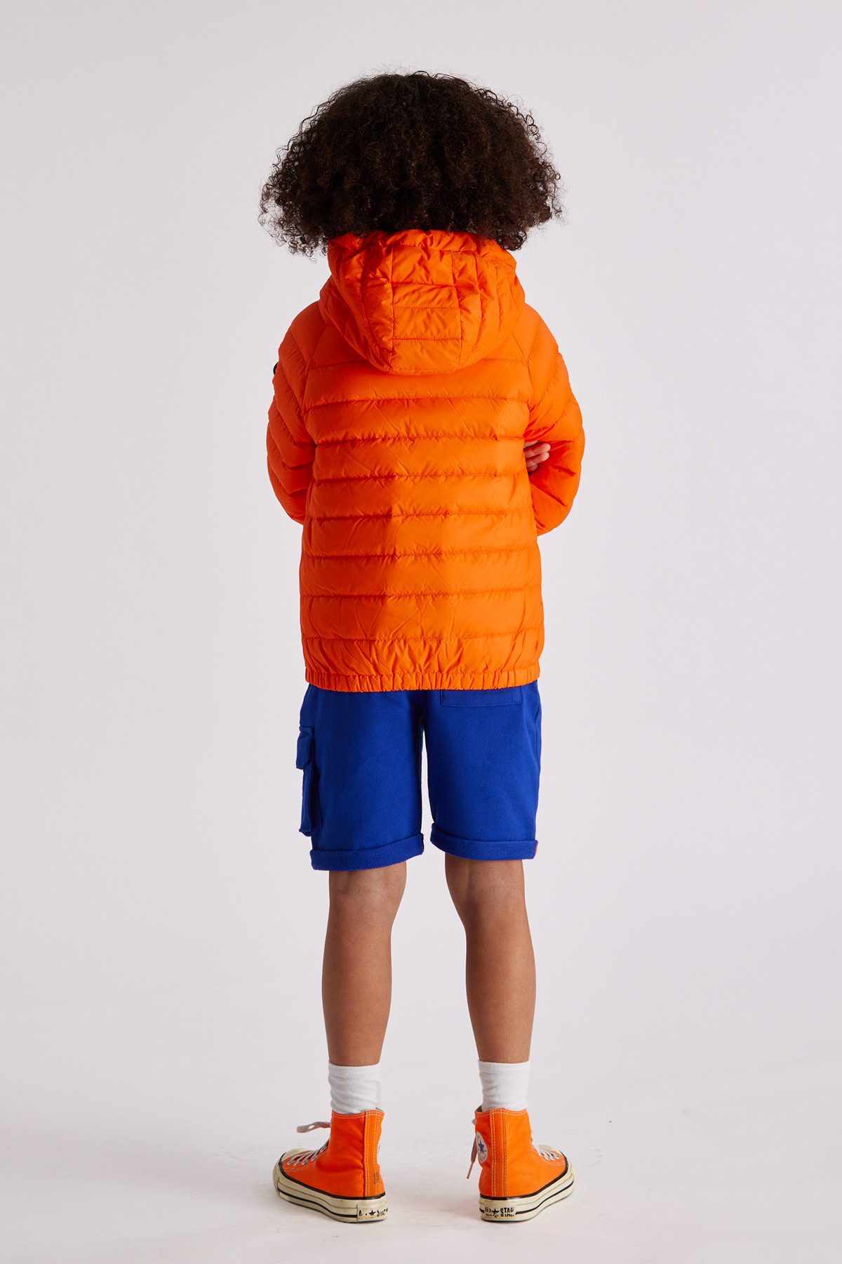 Ultra-light padded jacket Little Jacques Orange