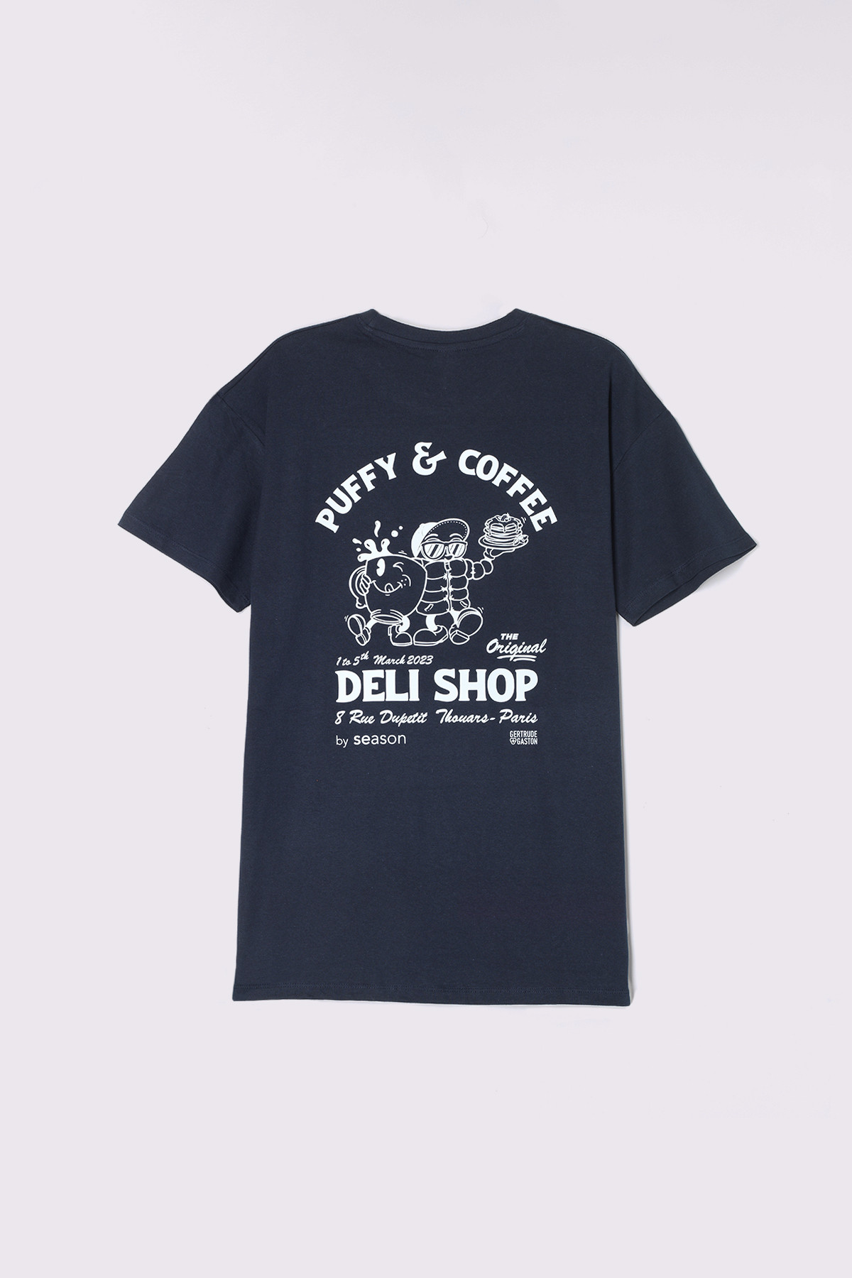Deli Navy loose unisex t-shirt