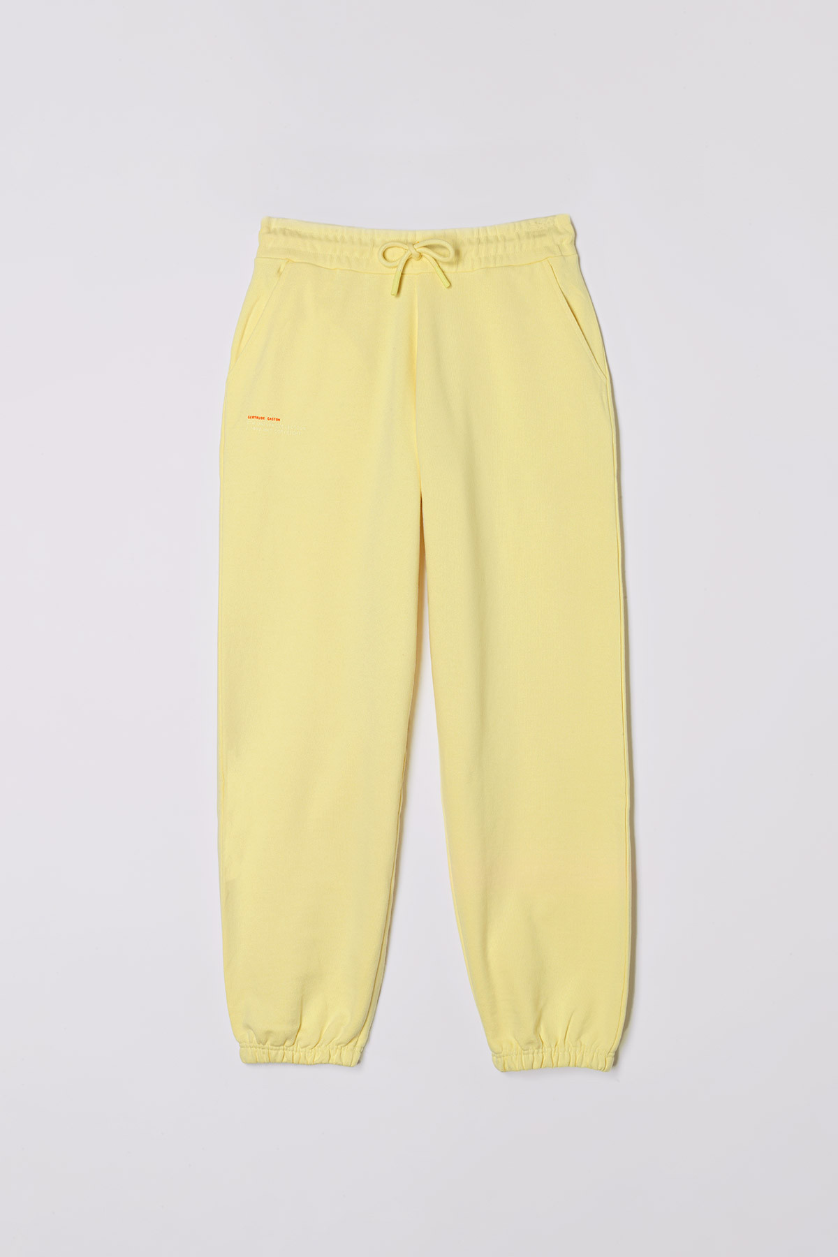 Loose unisex jogging suit Max Yellow