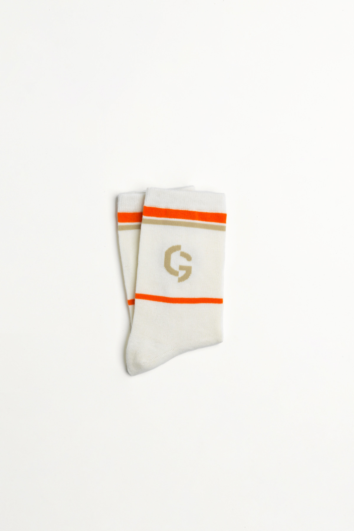 Mid-length socks Cam White GertrudeGaston