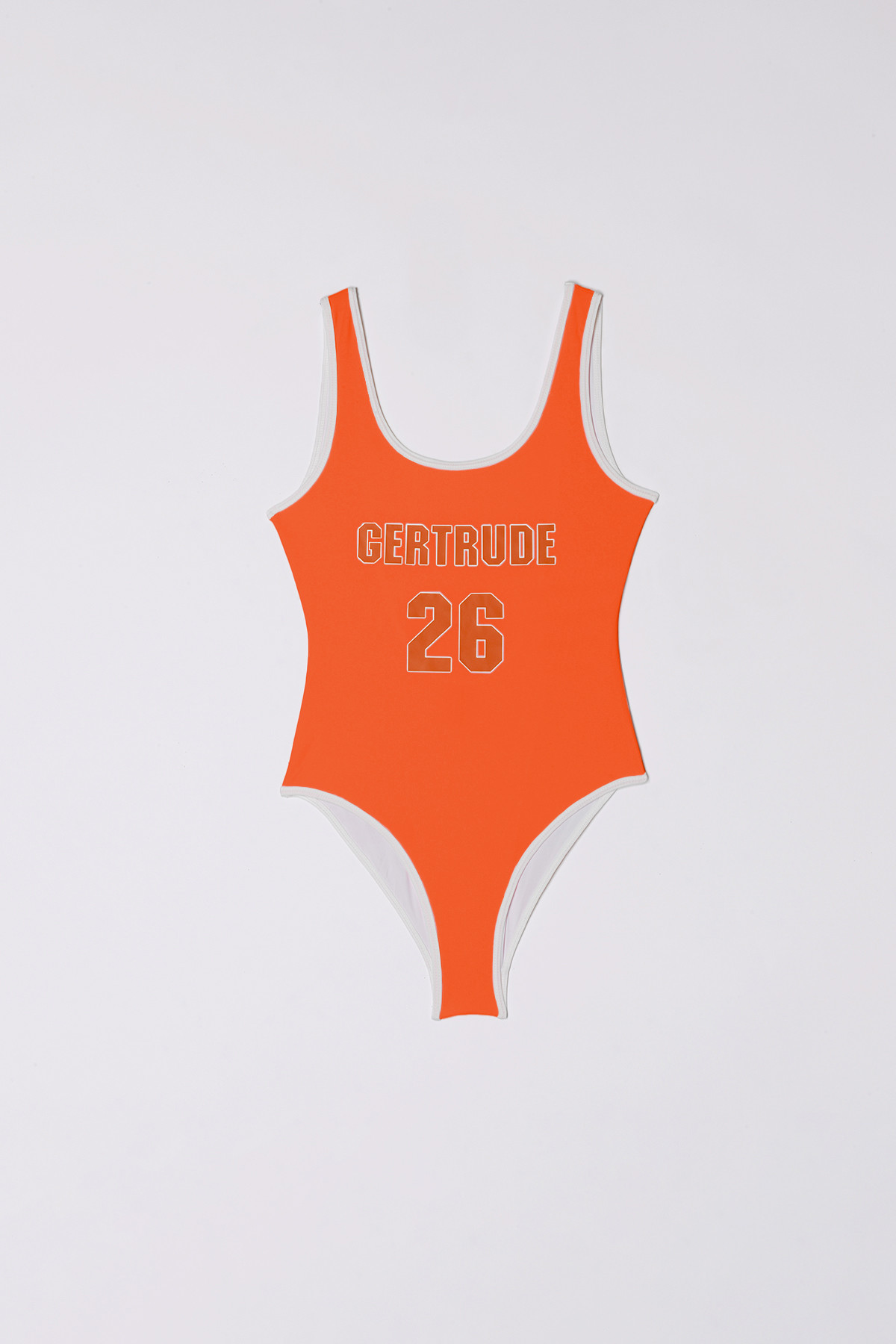 One piece swimming costume Davina Orange