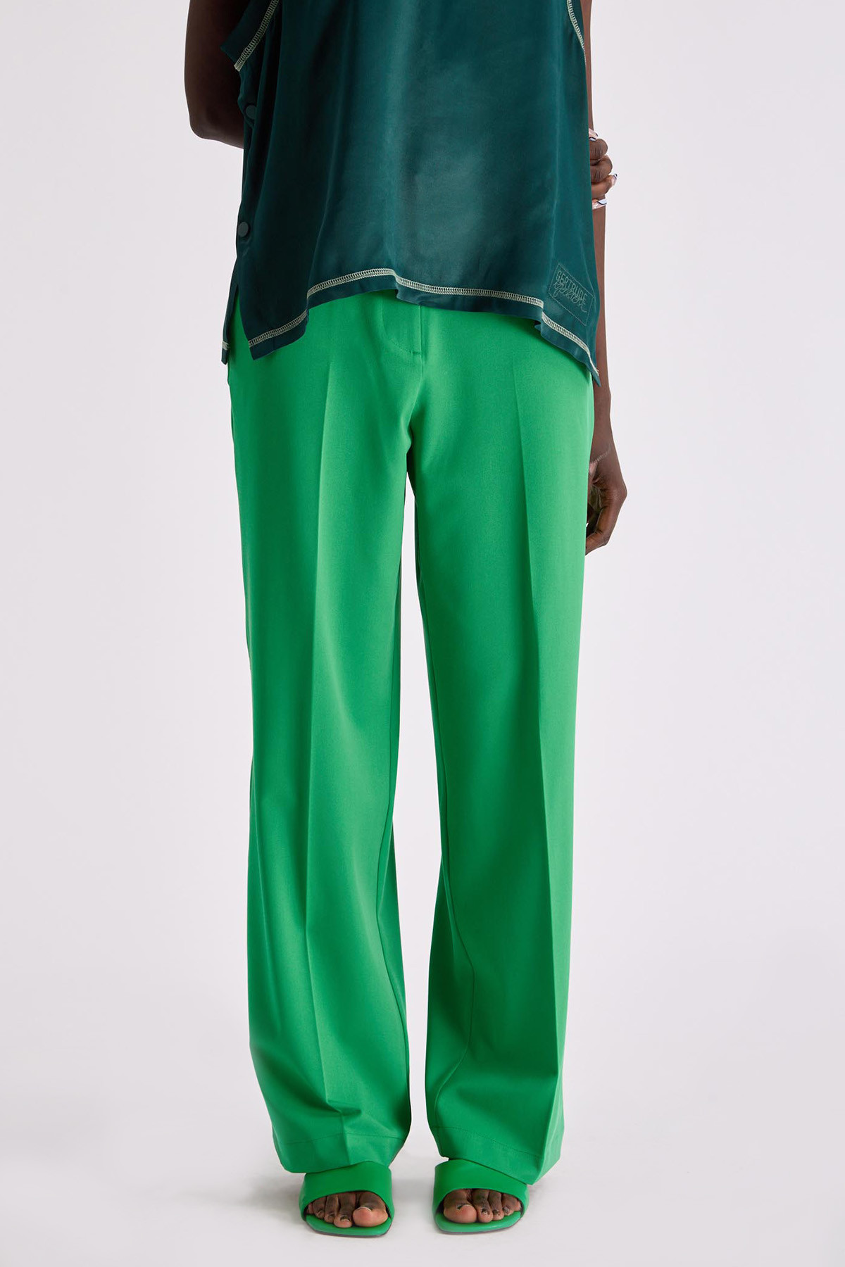 Tailored pants Fara Green