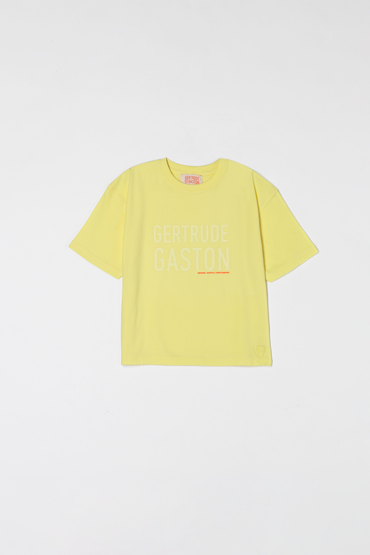 T-shirt Little Leopold Yellow